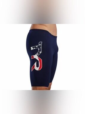 TYR Men's USA Durafast Elite Jammer Swimsuit